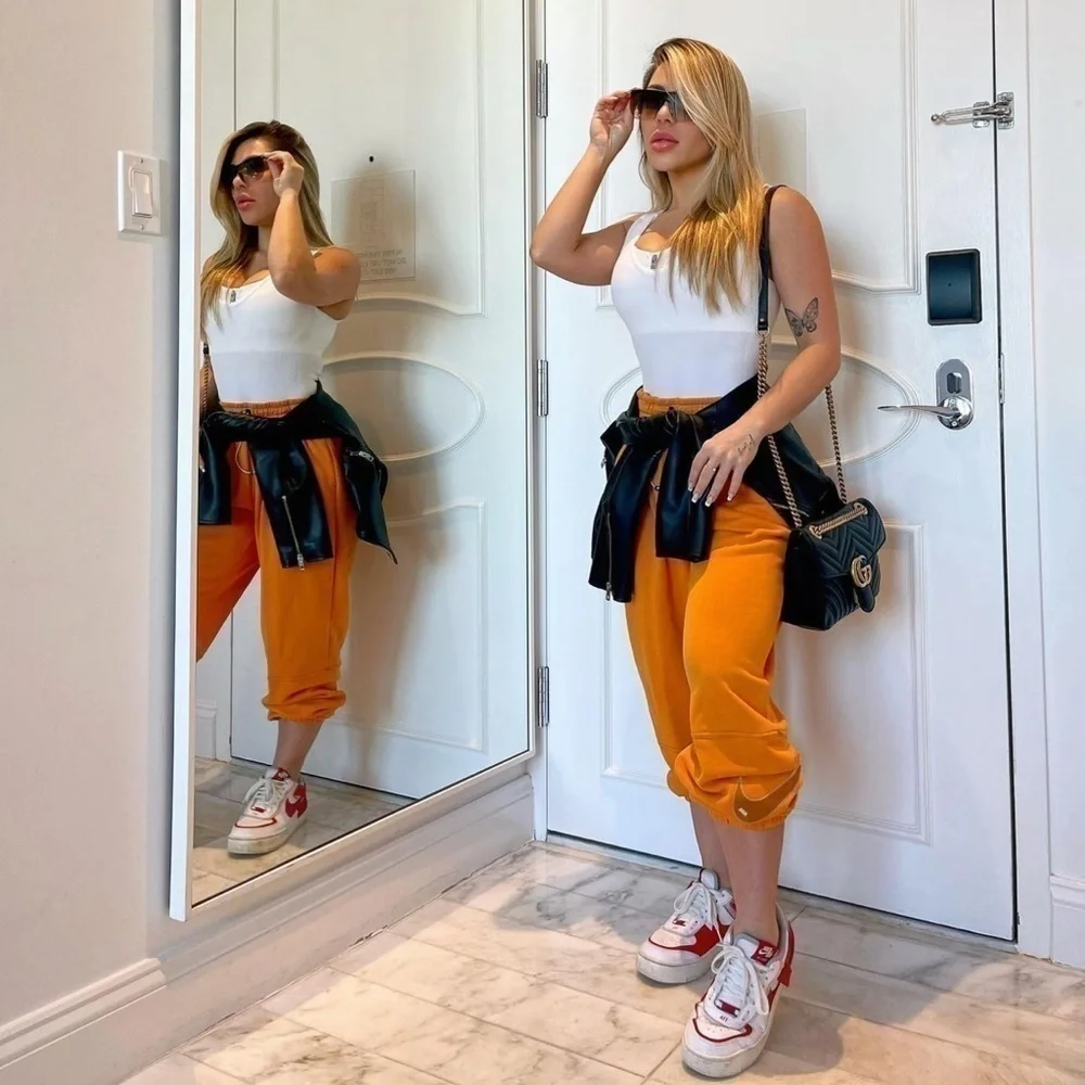 Pants Nike orange